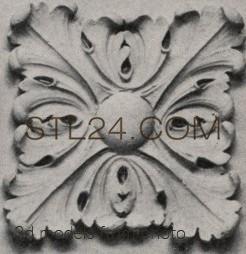 Розетки (ROSETTE_2085 -  | 3D model 3DSMAX / OBJ / STL) 3D модель для ЧПУ станка